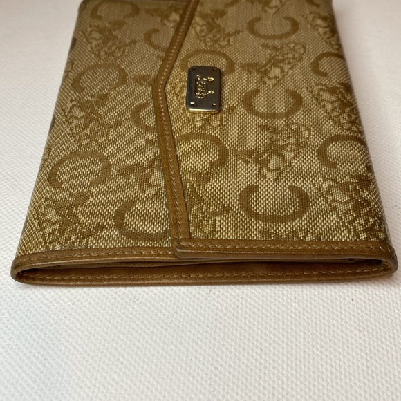 Celine PVC Brown Signature Wallet - Picture 7 of 10